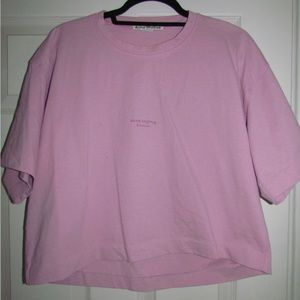 Acne Studios pink tee